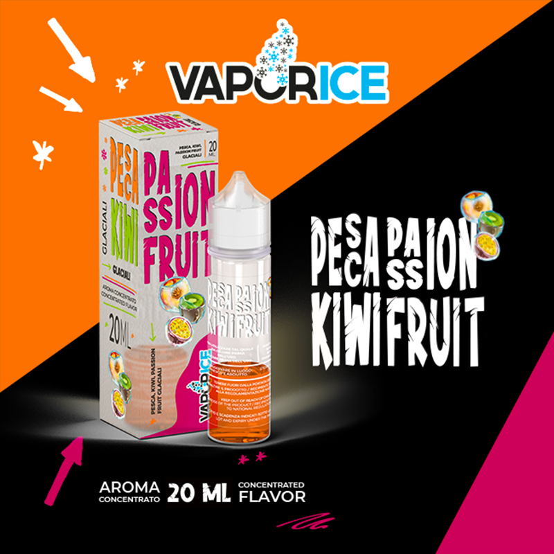 Pesca Kiwi Passion Fruit Vaporice Aroma 20 Ml Vaporart